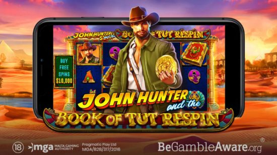 Explore the world of John Hunter and the Book of Tut Respin™